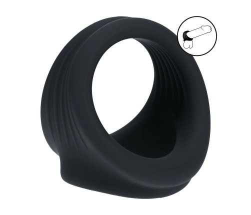 LEVELZ Silicone Dual Support Harness Black - Enhanced Stability System
