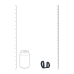 LEVELZ Dual Loop Silicone Support Ring Black - Adjustable System