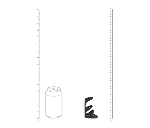 LEVELZ 3-Loop Silicone Performance System Black Adjustable Rings