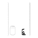 LEVELZ 3-Loop Silicone Performance System Black Adjustable Rings