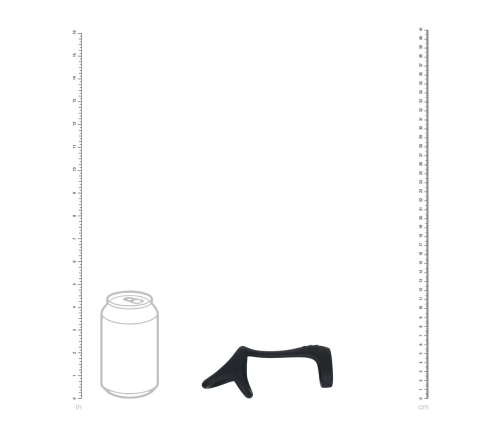 LEVELZ Tri-O Silicone Support Ring Set - Black, Anatomical Design