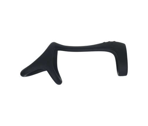 LEVELZ Tri-O Silicone Support Ring Set - Black, Anatomical Design