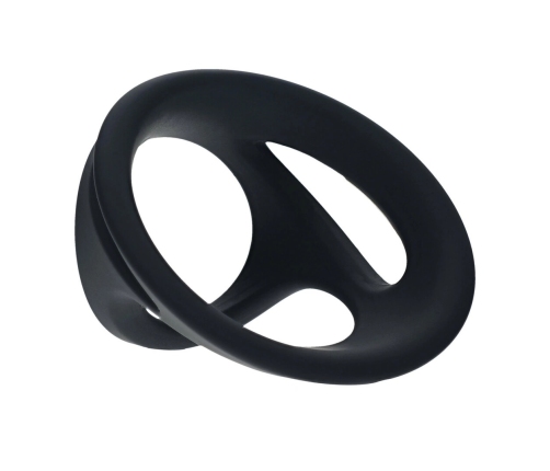 LEVELZ Silicone Ring Set 4pcs Black - Versatile Intimate Support System