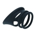 LEVELZ Silicone Ring Set 4pcs Black - Versatile Intimate Support System