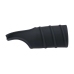 LEVELZ Silicone Ring with Ribbed Silicone Sleeve Black - Adjustable System