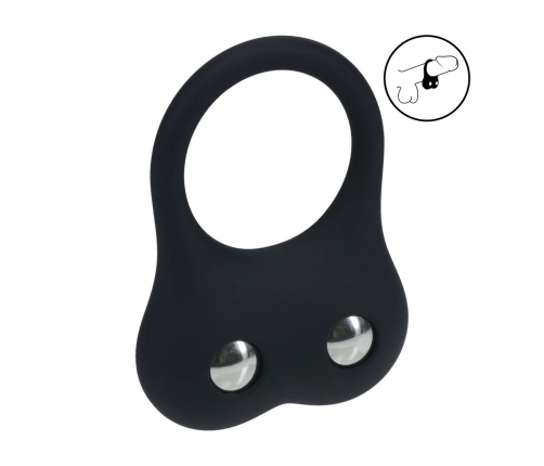 LEVELZ Silicone Training Ring M Black - Weighted Intimate Fitness System