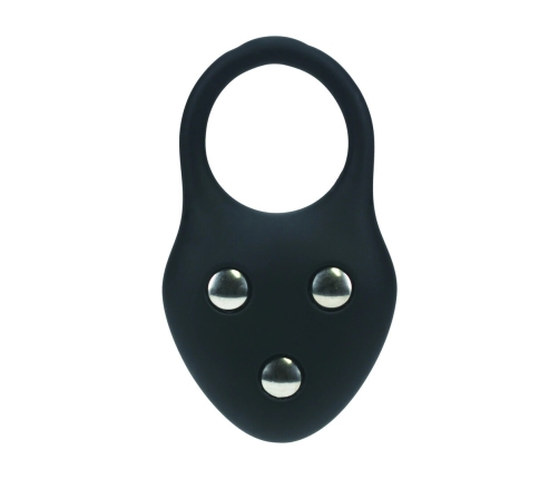 LEVELZ Silicone Weighted Ring L Black - Premium Anatomical Support