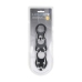 LEVELZ Silicone Weighted Ring Set S/M/L Black - Advanced Training System