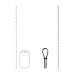 LEVELZ Adjustable Silicone Lasso Ring 5mm Black - Flexible Fit System