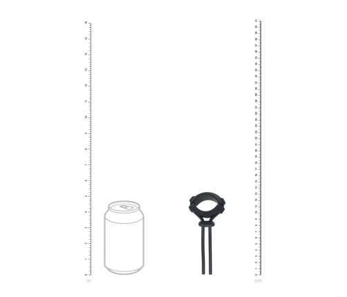 LEVELZ Adjustable Silicone Lasso Ring 5mm Black - Custom Fit System