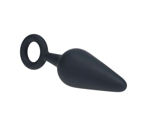 LEVELZ Silicone Plug with Loop Handle M Black - Precision Design