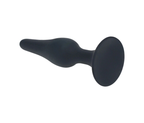 LEVELZ Slim Silicone Plug S Black - Compact Flexible Model