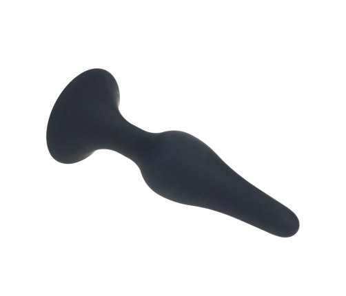 LEVELZ Slim Silicone Plug S Black - Compact Flexible Model