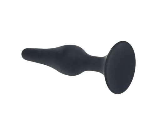 LEVELZ Slim Silicone Plug M Black - Precision Tapered Design