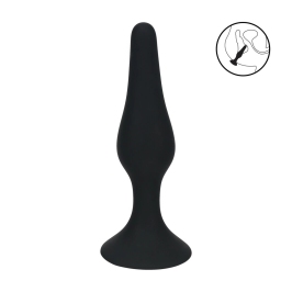 LEVELZ Slim Silicone Plug M Black - Precision Tapered Design
