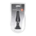 LEVELZ Slim Silicone Plug L Black - Precision Tapered Design