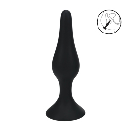 LEVELZ Slim Silicone Plug XL Black - Precision Tapered Model LEVELZ Slim Silicone Plug XL Black - Precision Tapered Model