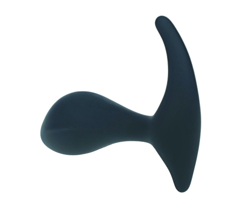 LEVELZ Single Ripple Silicone Prostate Model Black - Ergonomic Design