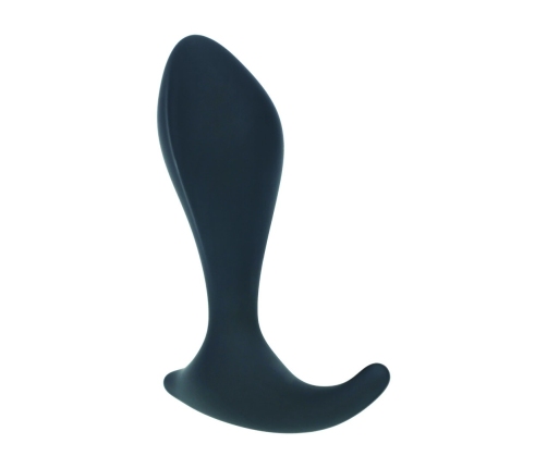 LEVELZ Single Ripple Silicone Prostate Model Black - Ergonomic Design