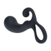 LEVELZ Silicone Prostate Massager L Black - Ergonomic Loop Handle Design