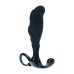 LEVELZ Silicone Prostate Model L - Black, Textured Ergonomic Design