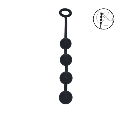 LEVELZ Silicone Intimate Sphere System M 30mm Black - Ergonomic Design