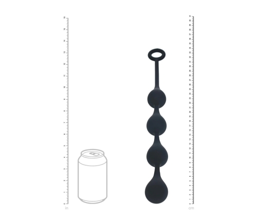 LEVELZ Waterdrop Silicone Progressive Balls M 30mm Black