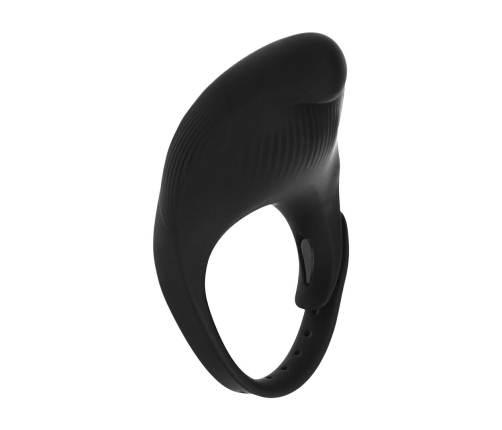 LEVELZ Adjustable Vibrating Silicone Support Ring Black - Size Adjustable