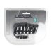 LEVELZ Vibrating Ribbed Silicone Support Ring & Sleeve Black