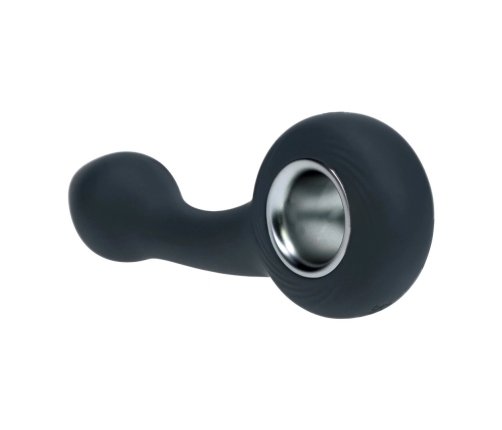 LEVELZ plicity Vibrating Silicone Prostate Stimulator Loop Black Rechargeable