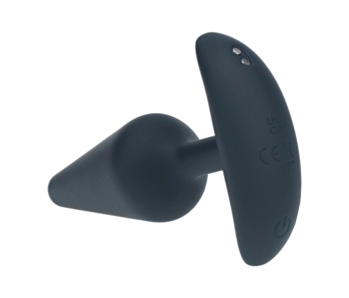 LEVELZ Classic Silicone Vibrating Plug M Black - Rechargeable & Hypoallergenic