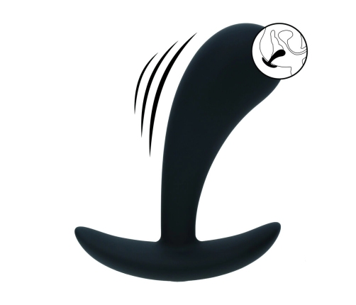 LEVELZ Plug S Black - Rechargeable Silicone Anal Plug