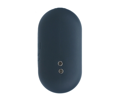 LEVELZ Hexagonal Silicone Anal Plug S Black - Vibrating, Rechargeable