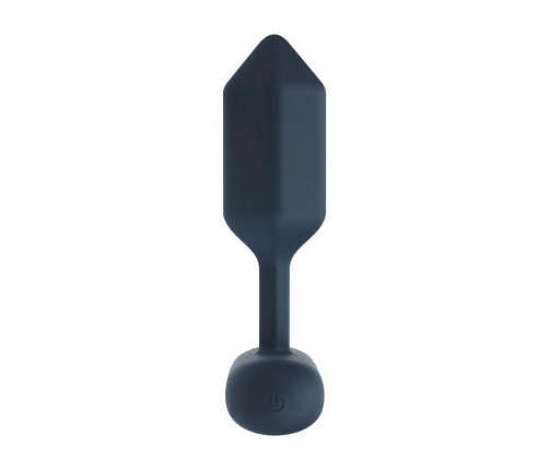 LEVELZ Plug Vibrating Silicone Hexagonal M Black - Rechargeable Anal Model