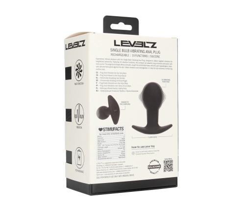 LEVELZ Single Bulb - 10-Mode, Rechargeable, Ergonomic