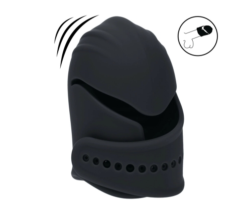 LEVELZ Black - Adjustable Silicone Vibrating Head Machine