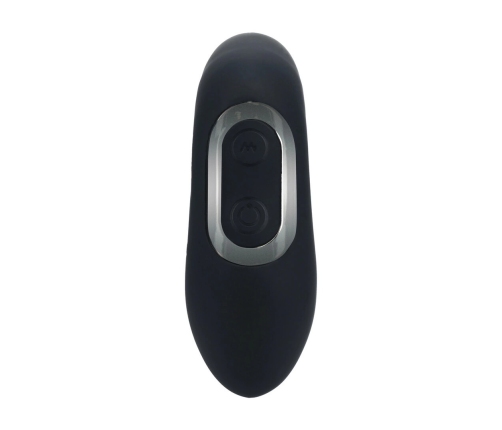 LEVELZ Bendable Silicone Prostate Stimulator Black, Heating & Tapping
