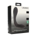LEVELZ Bendable Silicone Prostate Stimulator Black, Heating & Tapping