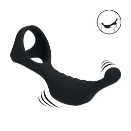 LEVELZ - Silicone Prostate Massager with Vibrating Ring