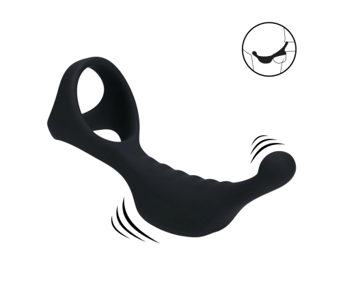 LEVELZ - Silicone Prostate Massager with Vibrating Ring