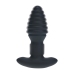 LEVELZ 2 Black - Vibrating Rotating Silicone Plug