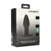 LEVELZ 2 Black - Vibrating Rotating Silicone Plug