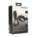 LEVELZ Power Ring Vibrating Silicone Ring with Shaft Loop Black