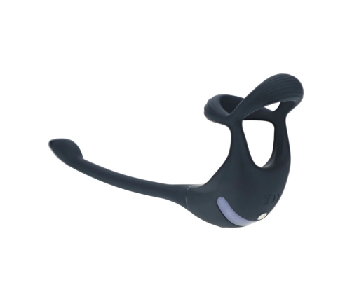 LEVELZ O-Remote Silicone Tri Ring & Prostate Stimulator Black