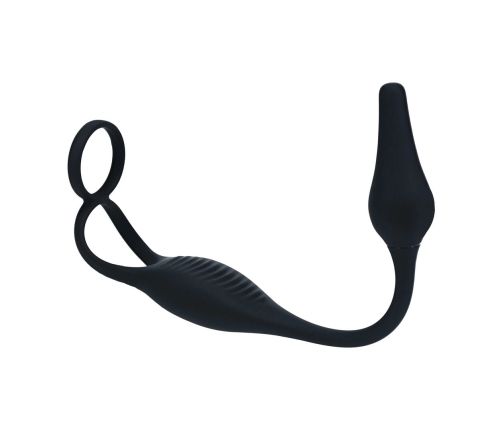 LEVELZ Partner Black Silicone Dual Intimate System - Rechargeable