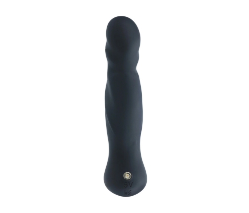 LEVELZ Prostate Pro Black - Silicone Thrusting & Vibrating Massager