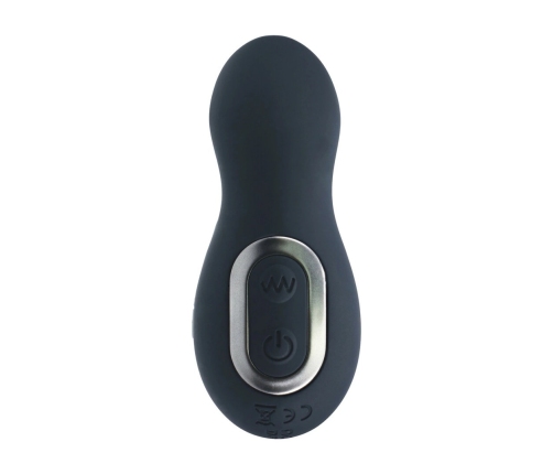 LEVELZ Prostate Pro Black - Silicone Thrusting & Vibrating Massager