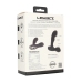 LEVELZ Stealth Black Silicone Intimate Prostate Device with Ball Stimulator