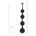 Levelz Silicone Waterdrop XXL 60mm Black - Flexible Anal Training Beads