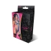 Bra and G-String Set with Straps - L/XL - Black